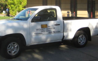 TLG Security Services Patrol Unit on Site